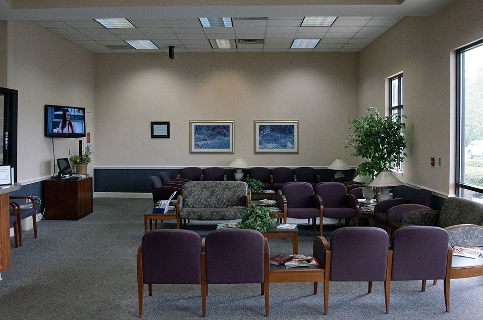 Coosa Valley Center Patient Waiting Room