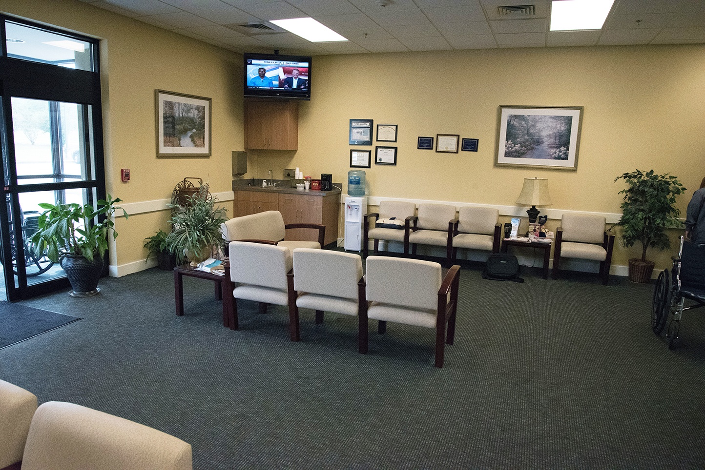 Waiting Room at Cancer Care Center of Anniston